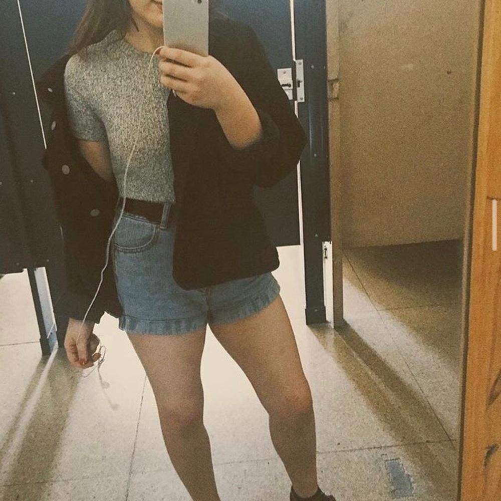 Perfect high waisted mom shorts